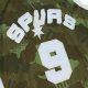 Men's San Antonio Spurs Tony Parker Mitchell & Ness Camo Hardwood Classics 2000/01 Ghost Green Swingman Jersey