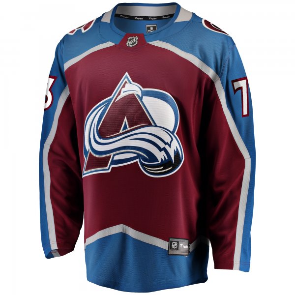 Men's Colorado Avalanche Yakov Trenin Fanatics Maroon Home Premier Breakaway Player Jersey