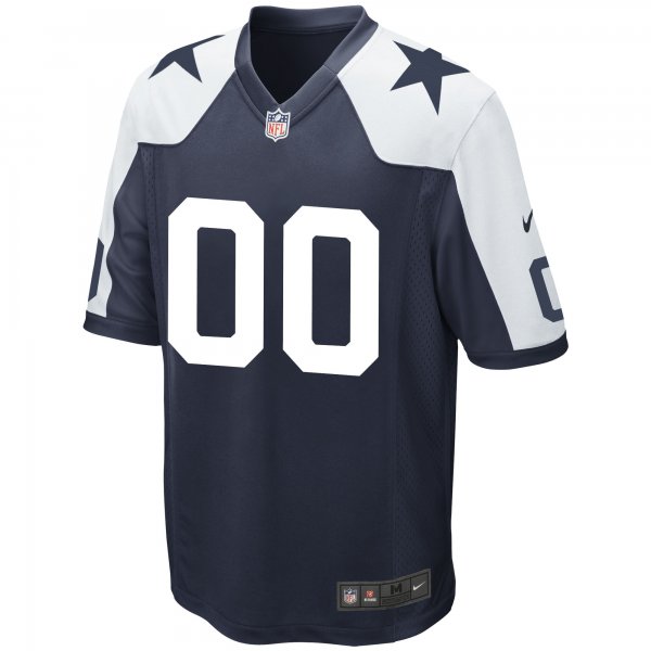 Men's Dallas Cowboys Nike Navy Alternate Custom Game Jersey