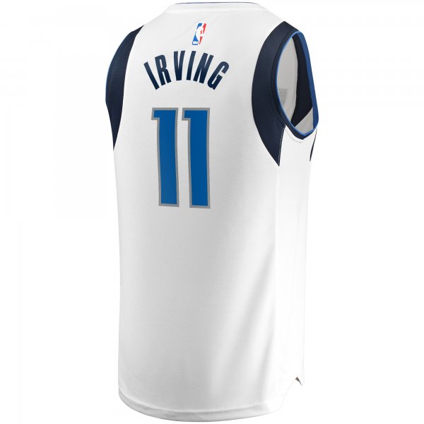 Youth Dallas Mavericks Kyrie Irving Fanatics White Fast Break Replica Player Jersey - Association Edition