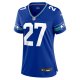 Women's Seattle Seahawks Tariq Woolen Nike Royal Throwback Player Game Jersey