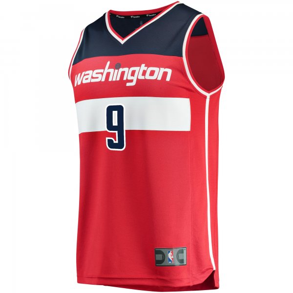 Men's Washington Wizards Deni Avdija Fanatics Red Fast Break Replica Jersey - Icon Edition