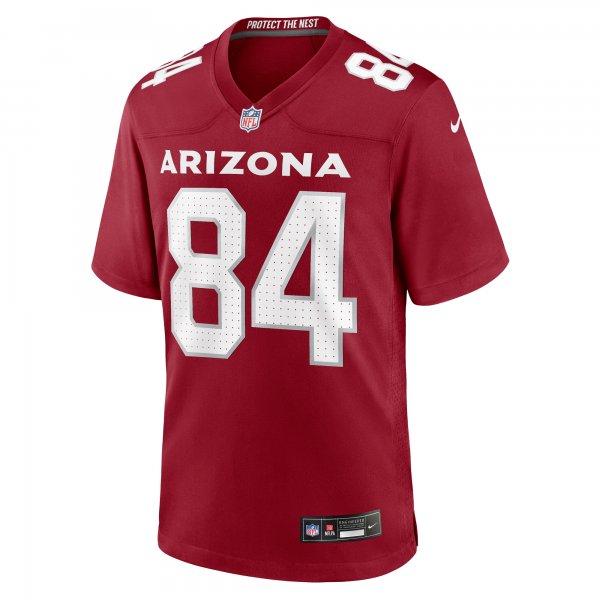 Men's Arizona Cardinals Elijah Higgins Nike  Cardinal Team Game Jersey