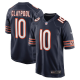 Men's Chase Claypool #10 Nike Navy Chicago Bears Game Player NFL Jersey