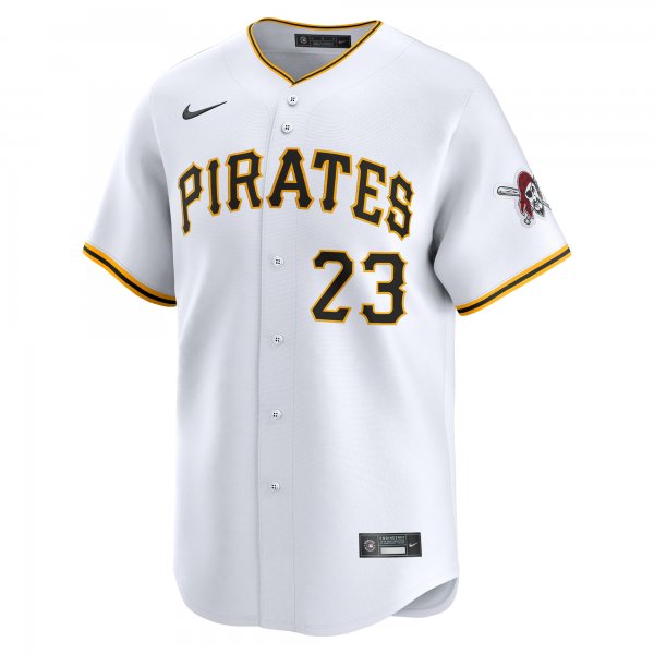 Men's Pittsburgh Pirates Mitch Keller Nike White Home Limited Player Jersey