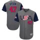 Team USA #47 Sam Dyson Gray 2017 World Baseball Classic Stitched MLB Jersey