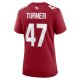 Women's Arizona Cardinals Ezekiel Turner Nike  Cardinal Team Game Jersey