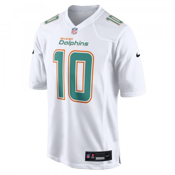 Men's Miami Dolphins Tyreek Hill Nike White Fashion Game Jersey