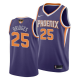 Men's Nike Phoenix Suns #25 Mikal Bridges 2021 NBA Finals Purple Jersey