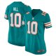 Women's Miami Dolphins Tyreek Hill Nike Aqua Alternate Game Jersey