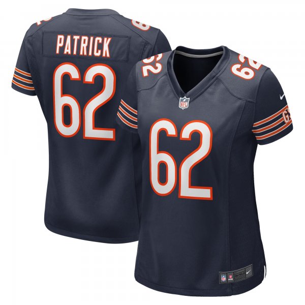 Women's Chicago Bears Lucas Patrick Nike Navy Game Jersey