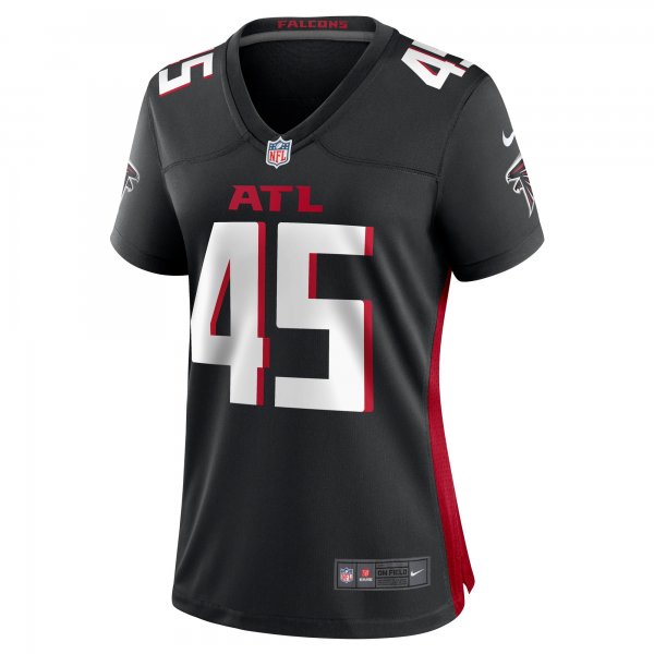 Women's Atlanta Falcons Donavan Mutin Nike  Black  Game Jersey