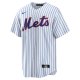 Men's New York Mets Omar NarvÃÂ¡ez Nike White Home  Replica Player Jersey