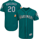 Seattle Mariners #20 Dan Vogelbach Green Flexbase Collection Stitched MLB Jersey