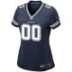 Women's Nike Navy Dallas Cowboys Custom Game Jersey