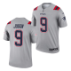 Men's New England Patriots #9 Matthew Judon Gray 2021 Inverted Legend Jersey