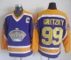 Los Angeles Kings #99 Wayne Gretzky Purple CCM Throwback Stitched NHL Jersey