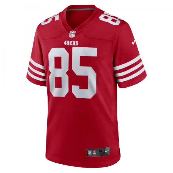 Men's San Francisco 49ers George Kittle Nike Scarlet Player Game Jersey