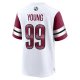 Men's Washington Commanders Chase Young Nike White Game Jersey