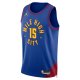 Unisex Denver Nuggets Nikola Jokic Jordan Brand Blue Swingman Jersey - Statement Edition