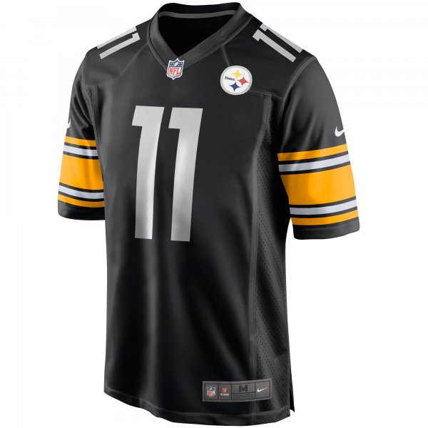 Men's Pittsburgh Steelers Chase Claypool Nike Black Game Jersey