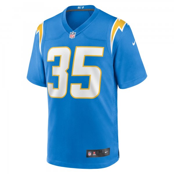 Men's Los Angeles Chargers Terrell Bynum Nike  Powder Blue Team Game Jersey