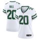 Women's New York Jets Breece Hall Nike Legacy White Game Jersey