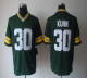 Nike Green Bay Packers #30 John Kuhn Green Team Color Men's Stitched NFL Game Jersey