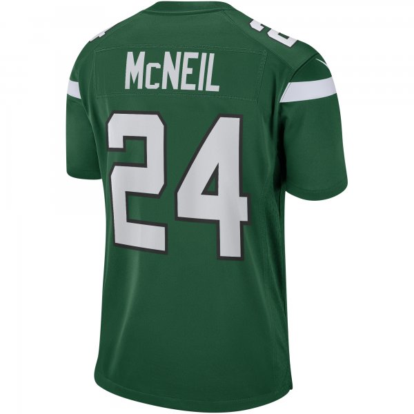 Men's New York Jets Freeman McNeil Nike Gotham Green Game Retired Player Jersey