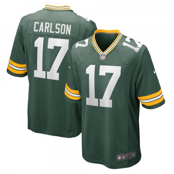 Men's Green Bay Packers Anders Carlson Nike  Green  Game Jersey