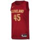 Men's Cleveland Cavaliers Donovan Mitchell Nike Wine Swingman Player Jersey - Icon Edition