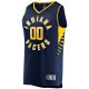 Men's Indiana Pacers Fanatics Navy Fast Break Custom Replica Jersey - Icon Edition