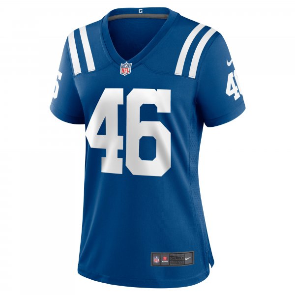 Women's Indianapolis Colts Luke Rhodes Nike Royal Game Jersey