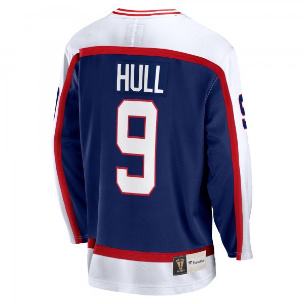 Men's Winnipeg Jets Bobby Hull Fanatics Navy Breakaway Retired Player Jersey