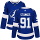 Adidas Tampa Bay Lightning #91 Steven Stamkos Blue Home Women's Stitched NHL Jersey