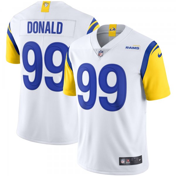 Men's Los Angeles Rams Aaron Donald Nike White Alternate Vapor Limited Jersey