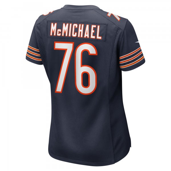 Women's Chicago Bears Steve McMichael Nike  Navy  Retired Player Game Jersey