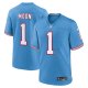 Men's Tennessee Titans Warren Moon Nike Light Blue Oilers Throwback Retired Player Game Jersey