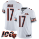 Chicago Bears #17 Anthony Miller White Men's Stitched NFL 100th Season Vapor Limited Jersey