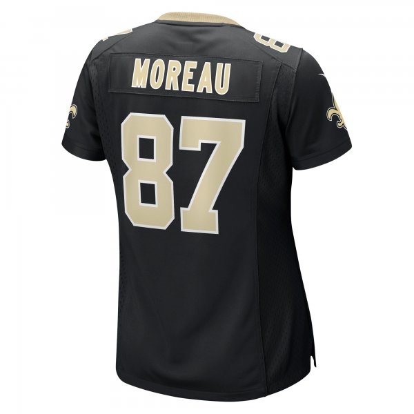 Women's New Orleans Saints Foster Moreau Nike  Black Team Game Jersey