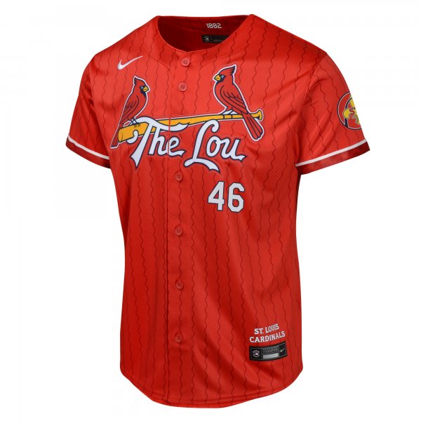 Youth St. Louis Cardinals Paul Goldschmidt Nike Red 2024 City Connect Limited Player Jersey