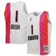 Youth Miami Heat Chris Bosh Mitchell & Ness White 2011/12 Hardwood Classics Swingman Jersey