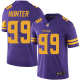 Men's Nike Minnesota Vikings #99 Danielle Hunter Limited Purple Rush NFL Jersey