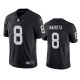 Men's Las Vegas Raiders #8 Marcus Mariota Black Vapor Limited Jersey