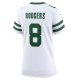 Women's New York Jets Aaron Rodgers Nike Legacy White Game Jersey