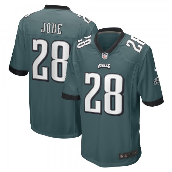 Men's Philadelphia Eagles Josh Jobe Nike Midnight Green Game Player Jersey