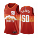 Men's Denver Nuggets #50 Aaron Gordon Red 2021 City Edition NBA Swingman Jersey With The Sponsor Logo