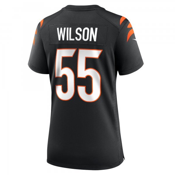 Women's Cincinnati Bengals Logan Wilson Nike Black Game Jersey