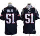 Nike New England Patriots #51 Jerod Mayo Navy Blue Team Color Men's Stitched NFL Game Jersey