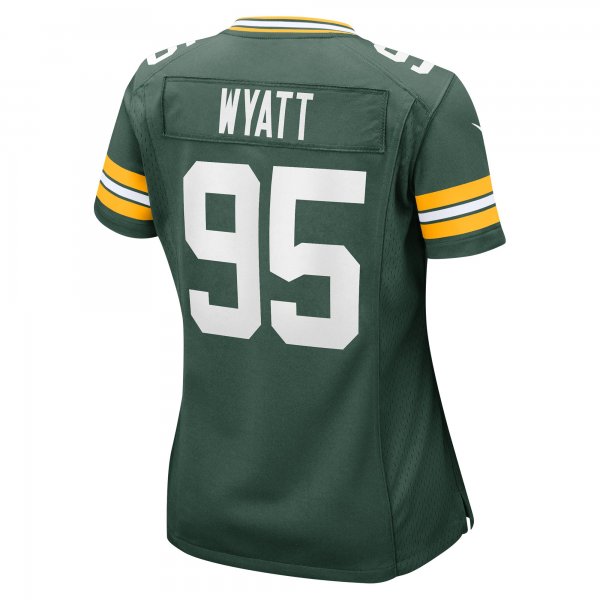 Women's Green Bay Packers Devonte Wyatt Nike Green Player Game Jersey